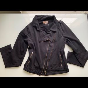 Fabric Moto Jacket
